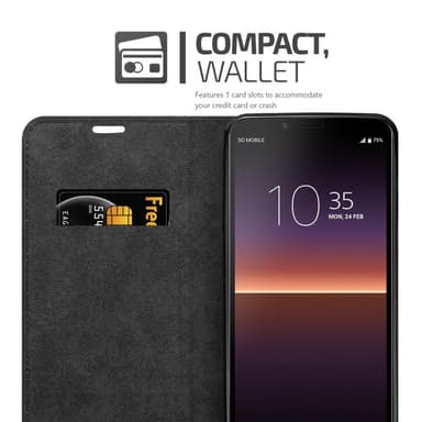Sony Xperia 10 II lommebokdeksel case (brun)
