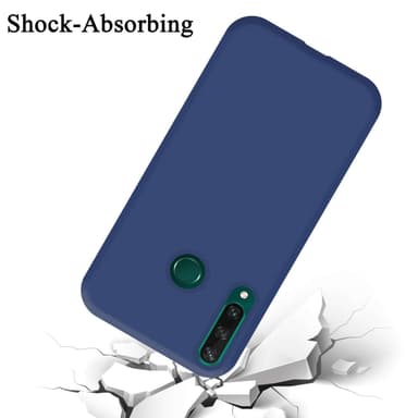 Huawei Y6P silikondeksel case (Blå)