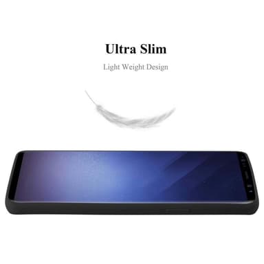 Deksel Samsung Galaxy S9 Silikon cover (svart)