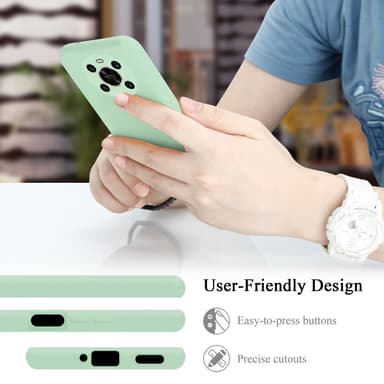 Honor MAGIC 4 LITE silikondeksel case (Grønn)