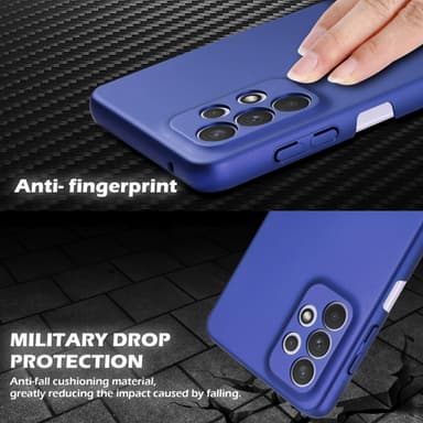 Deksel Samsung Galaxy A33 5G Case Cover (blå)