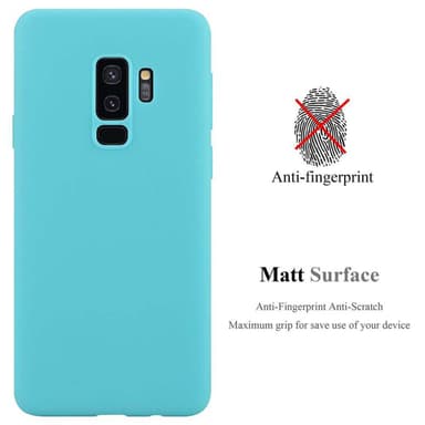 Deksel Samsung Galaxy S9 PLUS Silikon cover (blå)