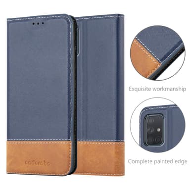 Samsung Galaxy A71 4G Deksel Case Cover (blå)