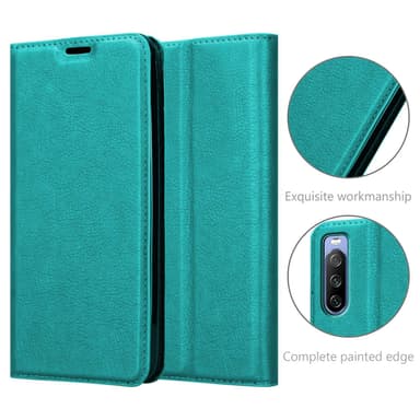 Sony Xperia 10 III lommebokdeksel case (turkis)