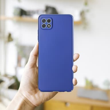 Deksel Samsung Galaxy A22 5G Case Cover (blå)