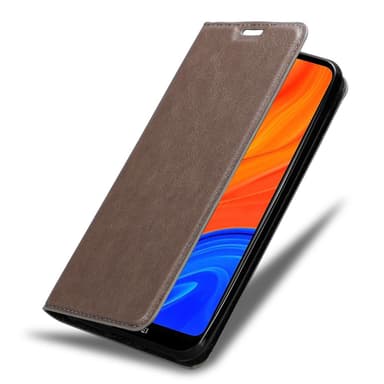 Huawei Y6S lommebokdeksel case (brun)