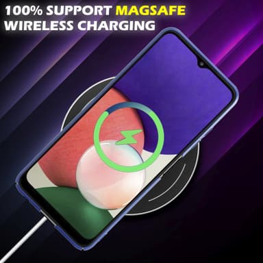 Deksel Samsung Galaxy A22 5G Case Cover (blå)