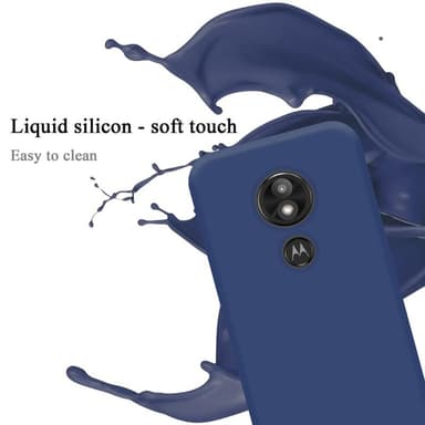 Motorola MOTO E5 PLAY GO silikondeksel case (blå)