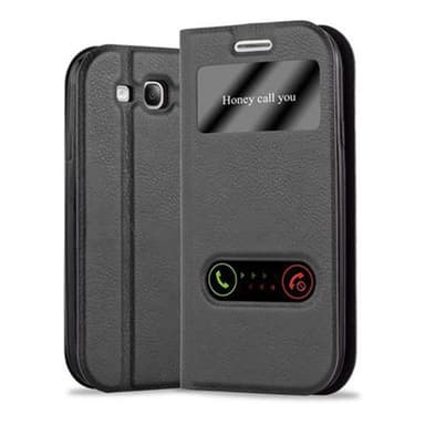 Samsung Galaxy S3 / S3 NEO lommebokdeksel cover (svart)