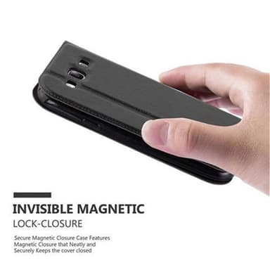 Samsung Galaxy S3 / S3 NEO lommebokdeksel cover (svart)