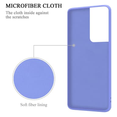 Deksel Samsung Galaxy S24 ULTRA Ring Case (Lilla)