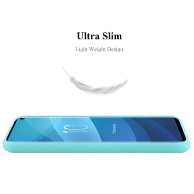 Deksel Samsung Galaxy S10 4G Silikon cover (blå)