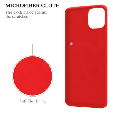 Deksel iPhone 14 Ring Case (rød)