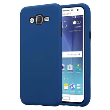 Samsung Galaxy J7 2015 Deksel Case Cover (blå)