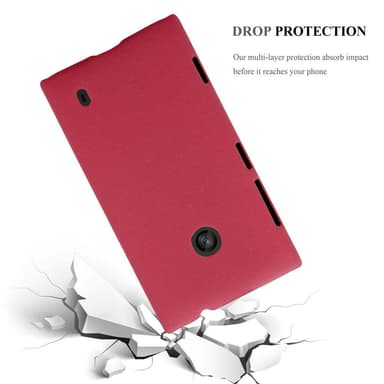 Nokia Lumia 520 / 521 Hardt Deksel Cover (rød)
