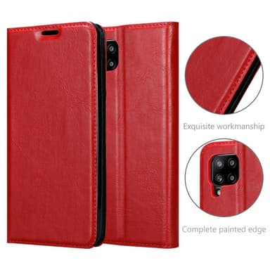 Samsung Galaxy A42 4G lommebokdeksel case (rød)