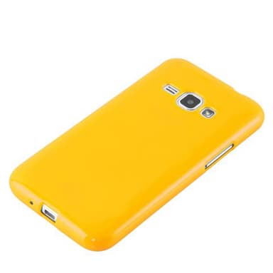 Samsung Galaxy J1 2015 Deksel Case Cover (gul)