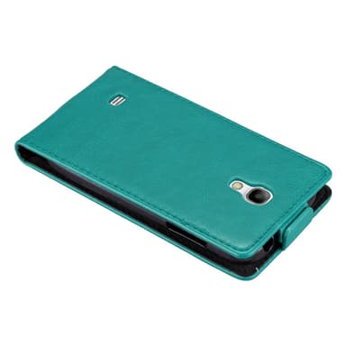Samsung Galaxy S4 MINI deksel flip cover (turkis)