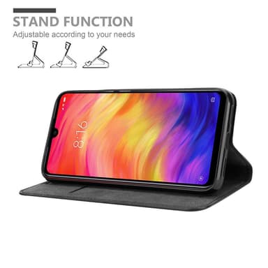 Xiaomi RedMi NOTE 7 lommebokdeksel case (svart)