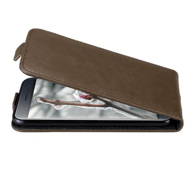Asus ZenFone 3 (5.2 tomme) deksel flip cover (brun)