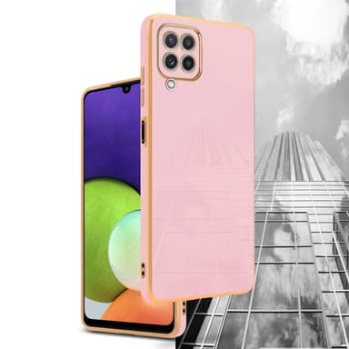 Samsung Galaxy M22 / M32 4G silikondeksel case (rosa)