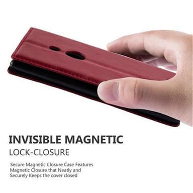 Nokia Lumia 925 lommebokdeksel case (rød)