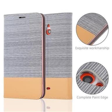 Nokia Lumia 1320 lommebokdeksel etui (grå)