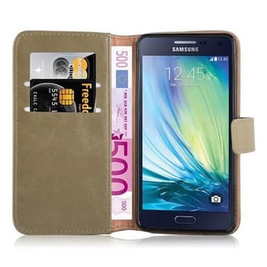Samsung Galaxy A5 2015 lommebokdeksel etui (brun)