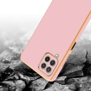 Samsung Galaxy M22 / M32 4G silikondeksel case (rosa)