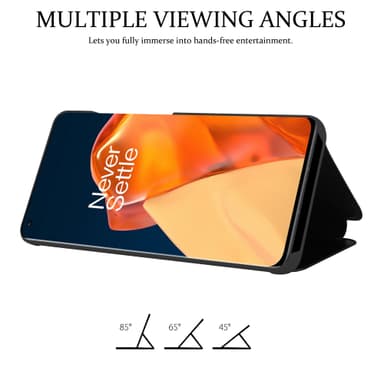 OnePlus 9 PRO lommebokdeksel etui (svart)