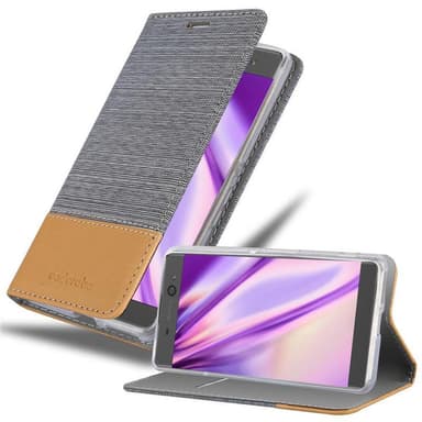 Sony Xperia XA lommebokdeksel etui (grå)