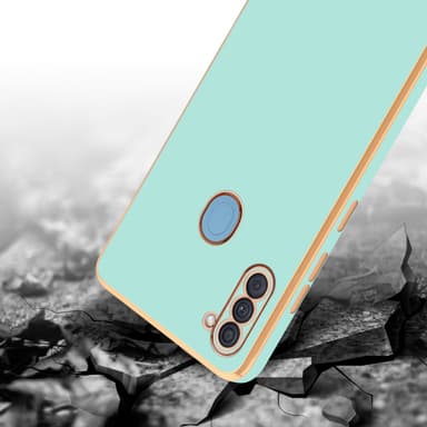 Samsung Galaxy A11 / M11 silikondeksel case (grønn)
