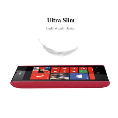 Nokia Lumia 520 / 521 Hardt Deksel Cover (rød)