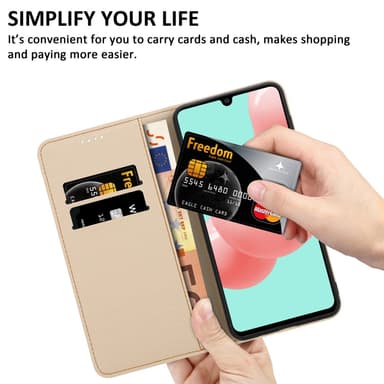 Samsung Galaxy A41 lommebokdeksel etui (grønn)