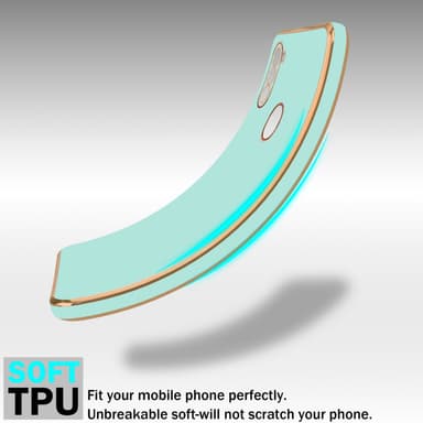 Samsung Galaxy A11 / M11 silikondeksel case (grønn)