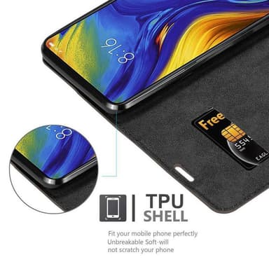 Xiaomi Mi MIX 3 lommebokdeksel case (brun)
