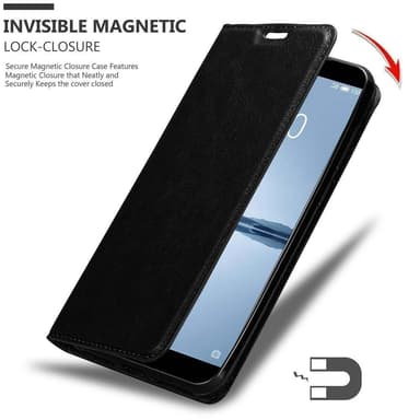 MEIZU 15 lommebokdeksel case (svart)