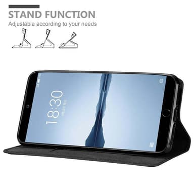 MEIZU 15 lommebokdeksel case (svart)