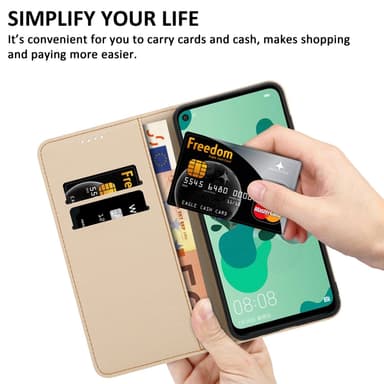 Huawei MATE 30 LITE lommebokdeksel etui (rosa)