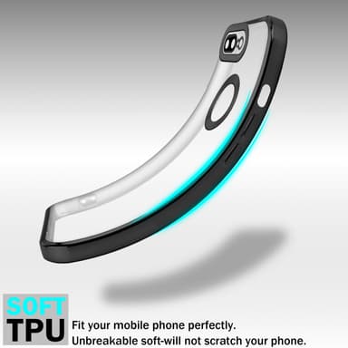 iPhone 7 PLUS / 7S PLUS / 8 PLUS silikondeksel Krom