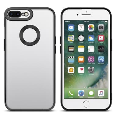 iPhone 7 PLUS / 7S PLUS / 8 PLUS silikondeksel Krom