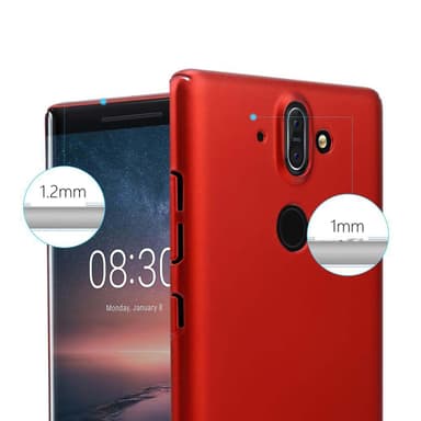 Deksel Nokia 8 Sirocco Case Cover (rød)