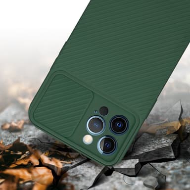 Deksel iPhone 12 PRO MAX cover (grønn)