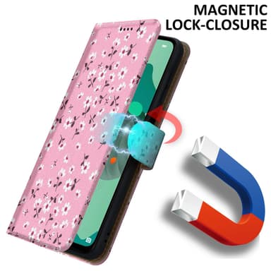 Huawei MATE 30 LITE lommebokdeksel etui (rosa)