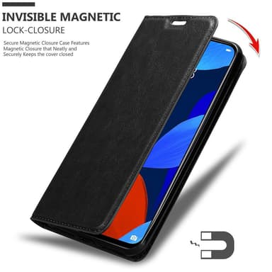 Huawei NOVA 5 / 5 PRO lommebokdeksel case (svart)