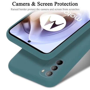 Motorola MOTO G31 / G41 silikondeksel case (Grønn)