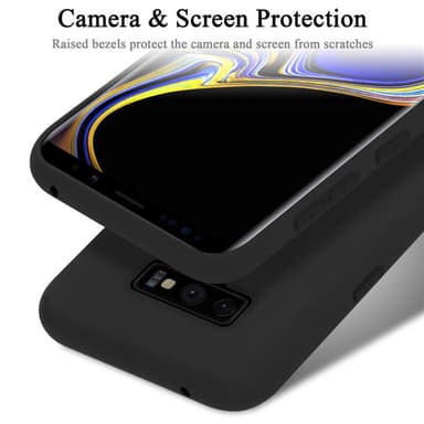Samsung Galaxy NOTE 9 silikondeksel case (svart)