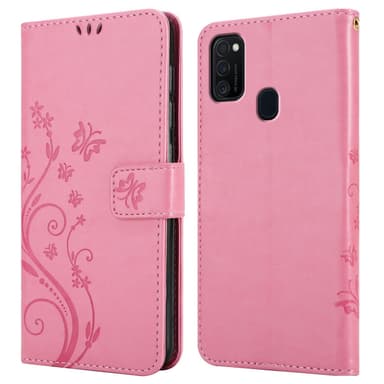 Samsung Galaxy M21 / M30s lommebokdeksel Blomster