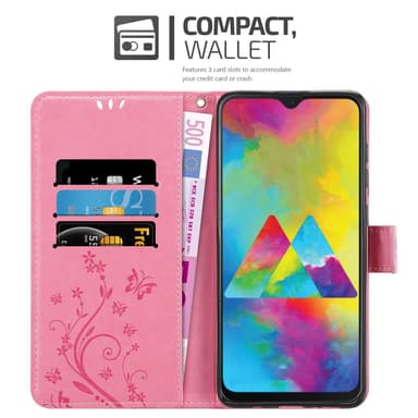 Samsung Galaxy M21 / M30s lommebokdeksel Blomster
