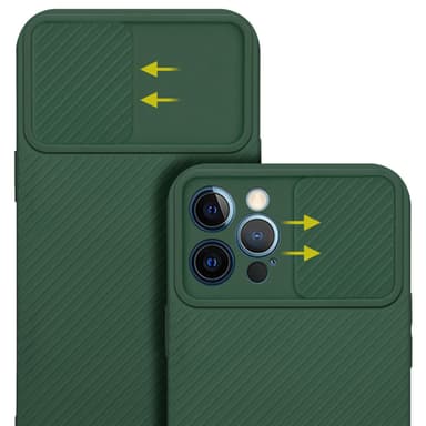 Deksel iPhone 12 PRO MAX cover (grønn)
